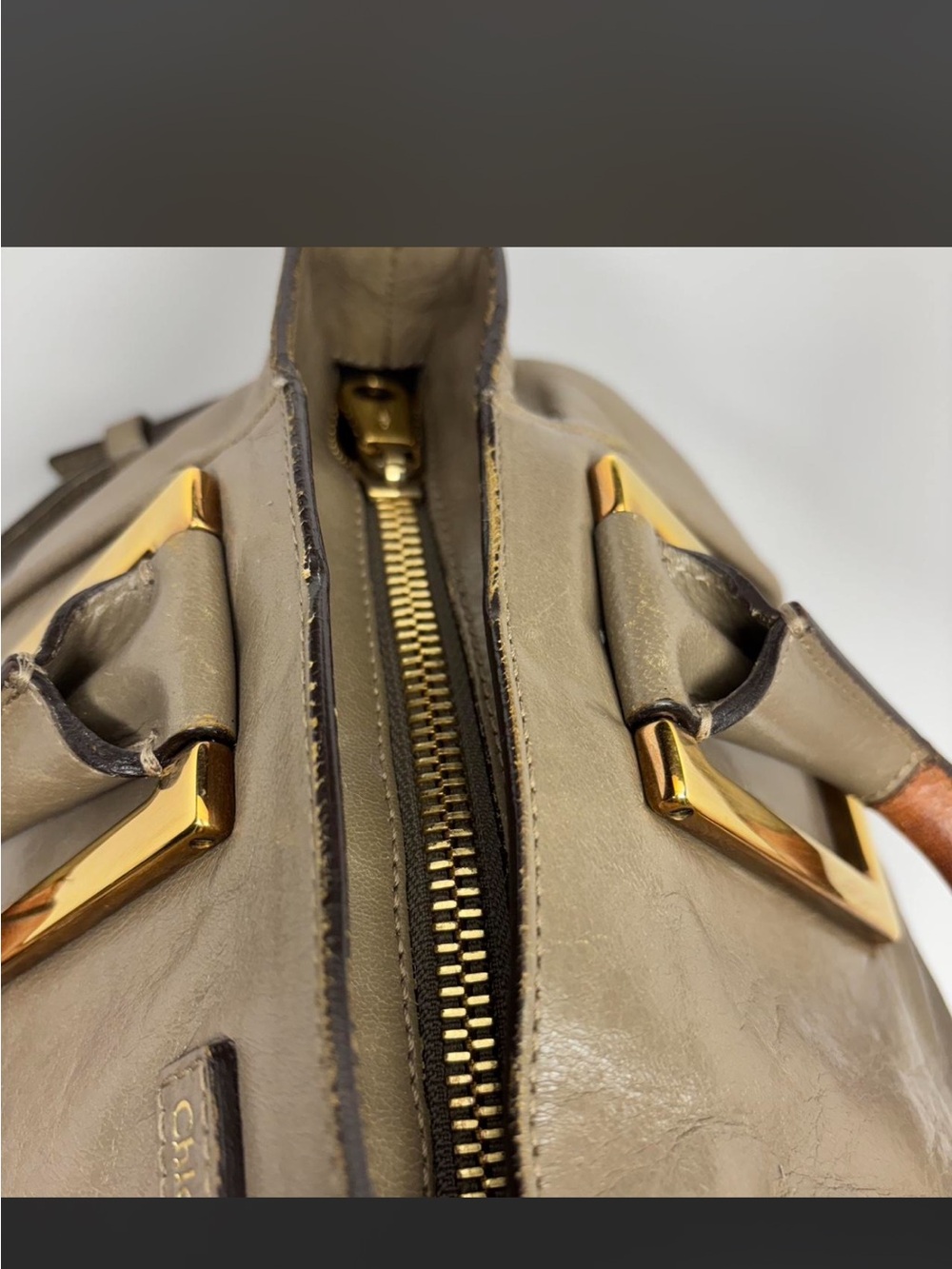 Chloe Ethel leather brown handbag - Picture 8 of 8